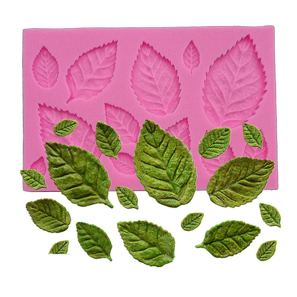 Rose Leaves Silicone Mold