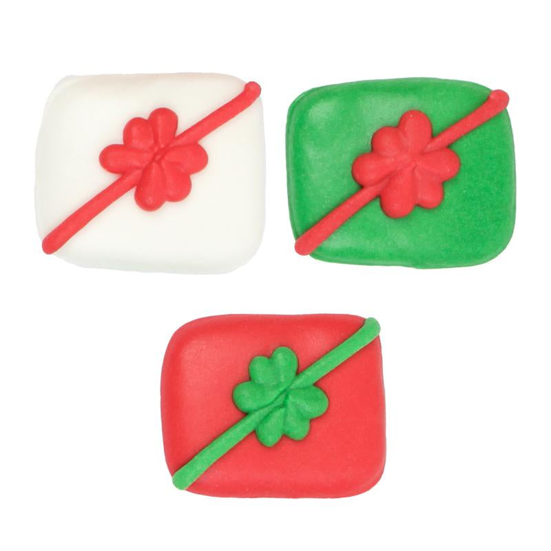 Royal Icing Christmas Gifts - 6 Pieces