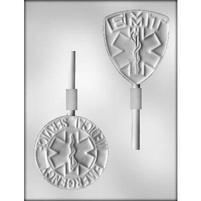 Emt Lollipop Chocolate Mold