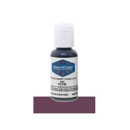 Plum, Americolor Soft Gel Paste Food Color, .75oz