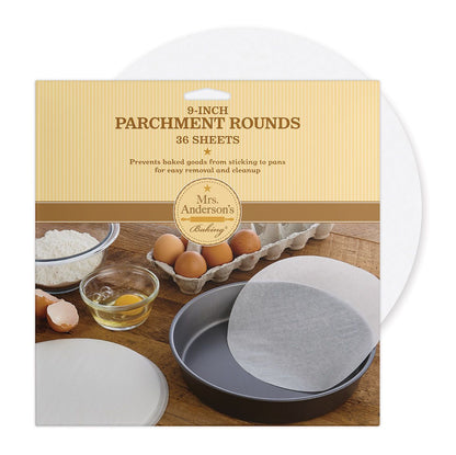Mrs. Anderson's 9 Inch Bleached Round Parchment