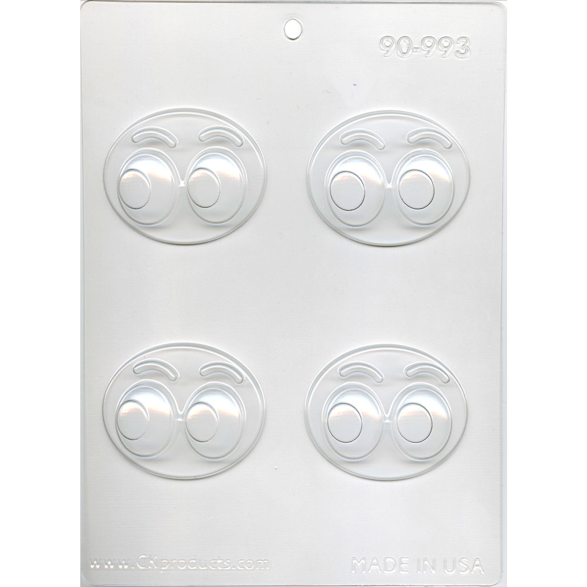 Emoji Eye/Brow Chocolate Mold