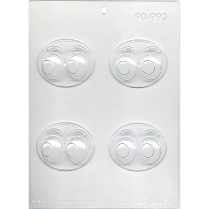Emoji Eye/Brow Chocolate Mold