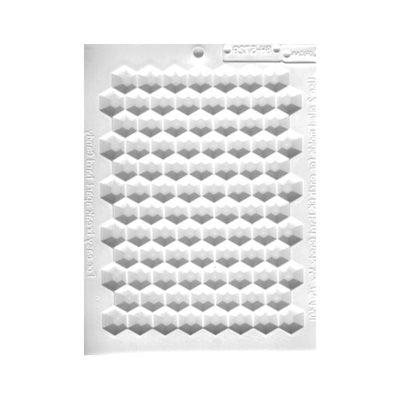 Hexagon Break-Up Sheet Candy Mold