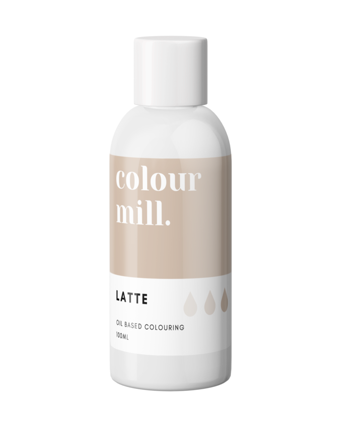 Latte, 20ml, Colour Mill Oil Based Colouring