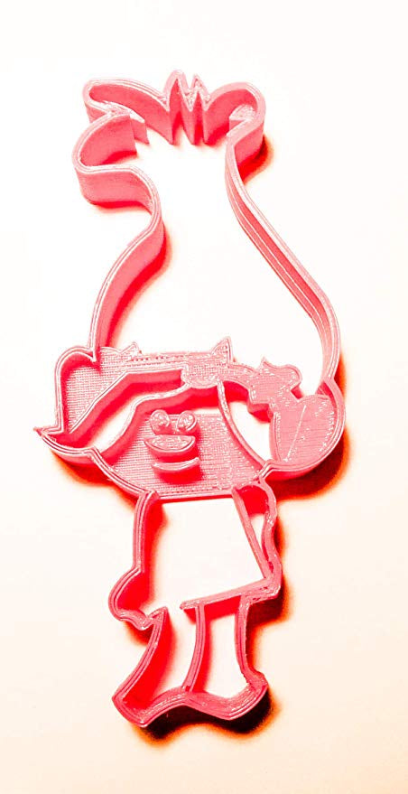 Poppy Troll Impression Cutter