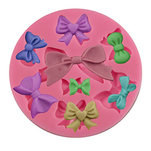 Bows Silicone Mold with 8 Cavities
