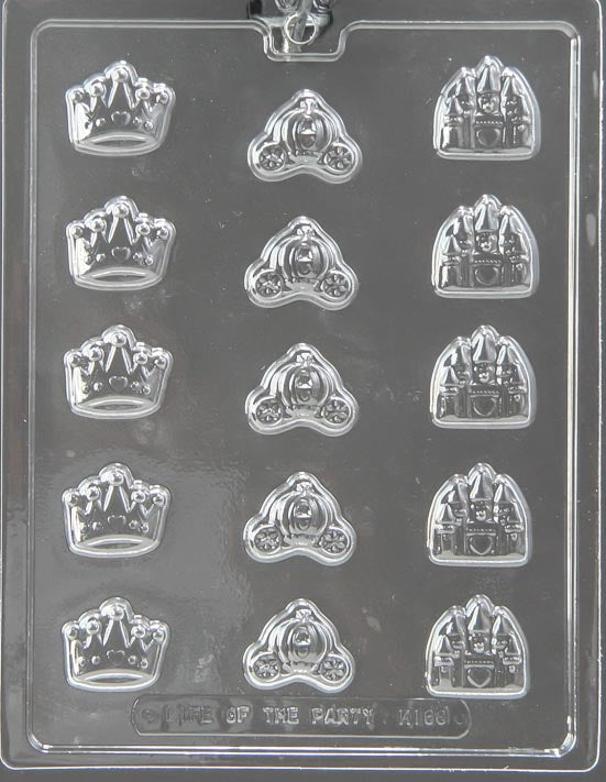 Princess Crown - Coach - And Castle Chocolate Mold