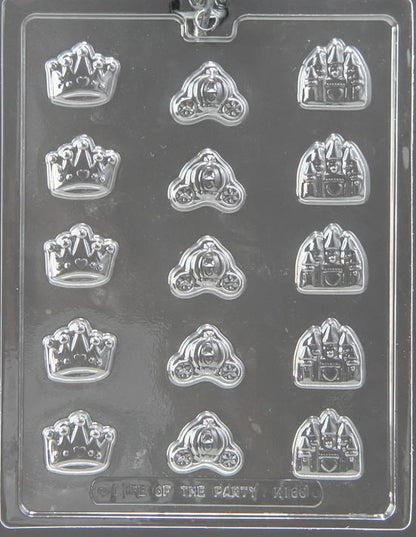 Princess Crown - Coach - And Castle Chocolate Mold