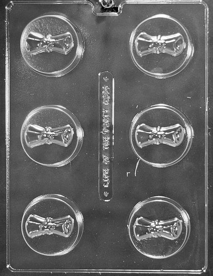 Graduation Diploma Chocolate Covered Cookie Mold
