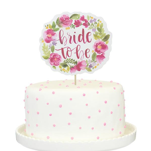 Bride To Be Cake Topper