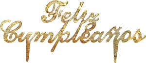 Feliz Cumpleanos - Single Pick - 3.5"