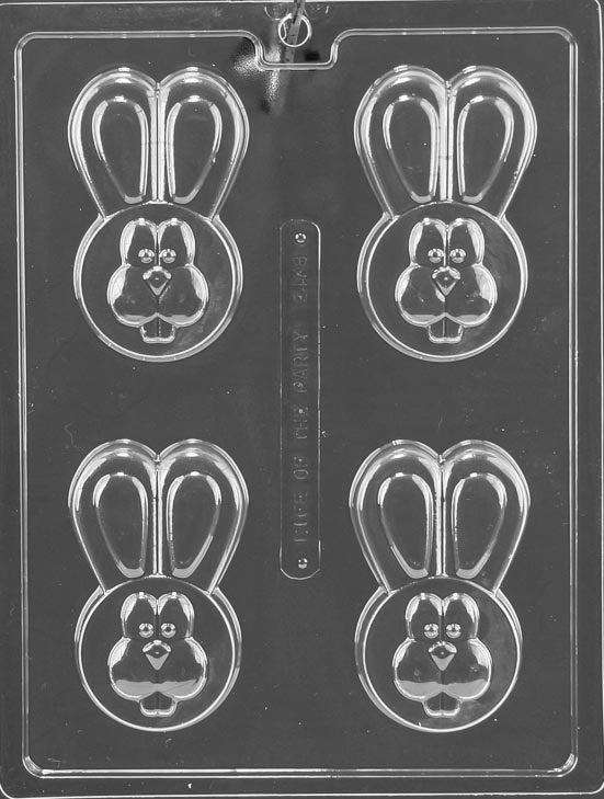 Bunny Face Chocolate Covered Cookie Mold