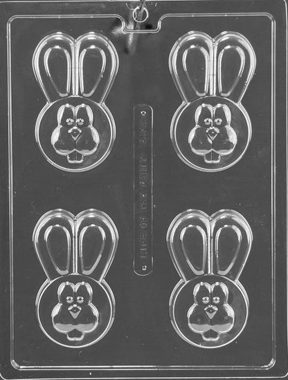 Bunny Face Chocolate Covered Cookie Mold