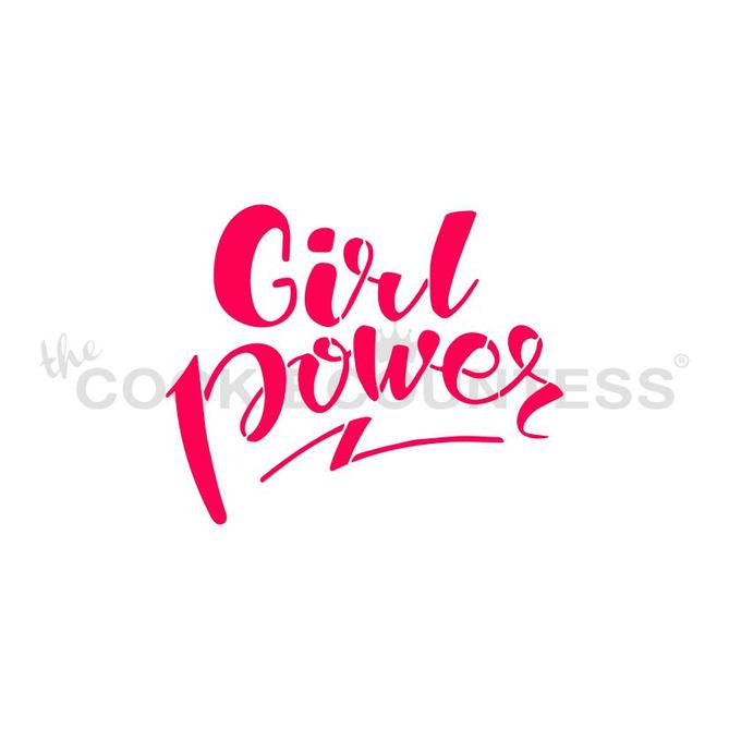 Girl Power Stencil