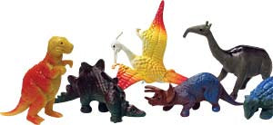 Medium Plastic Dinosaur