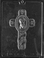 Baby Baptism Cross Chocolate Mold