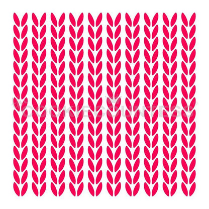 Knit Pattern Stencil