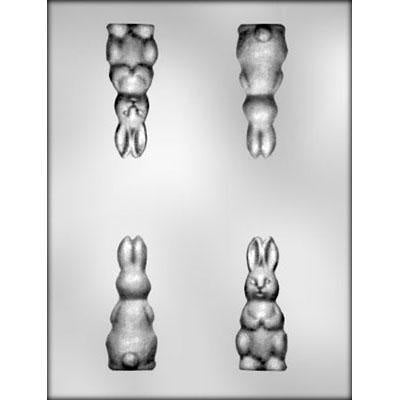 3 Inch, 3D Rabbit  Chocolate Mold