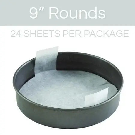 The Smart Baker 9 Inch Perfect Parchment Rounds