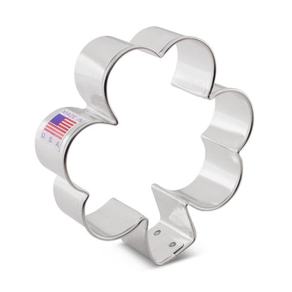 Ann Clark Small Shamrock Cookie Cutter, 3.25 Inches