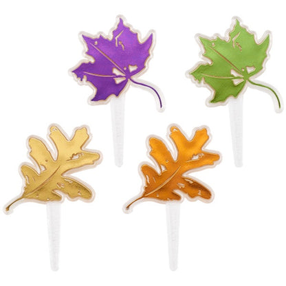 Autumn Leaves Cupcake Picks, 12 Per Package