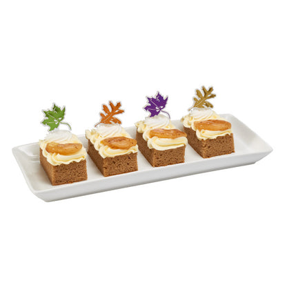 Autumn Leaves Cupcake Picks, 12 Per Package