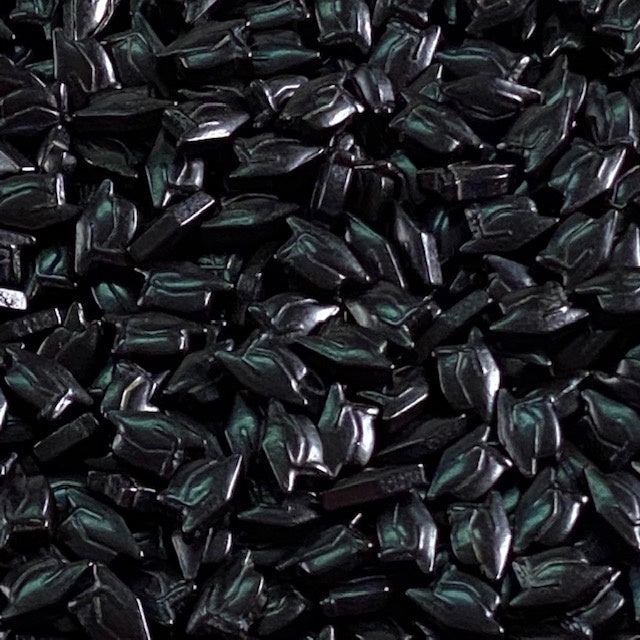 Black Graduation Cap Candy Sprinkles