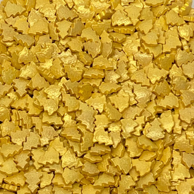 Gold Christmas Tree Candy Sprinkles
