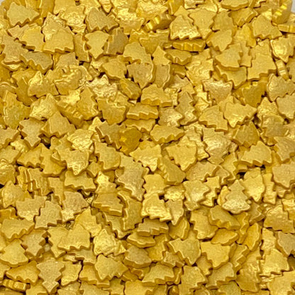 Gold Christmas Tree Candy Sprinkles
