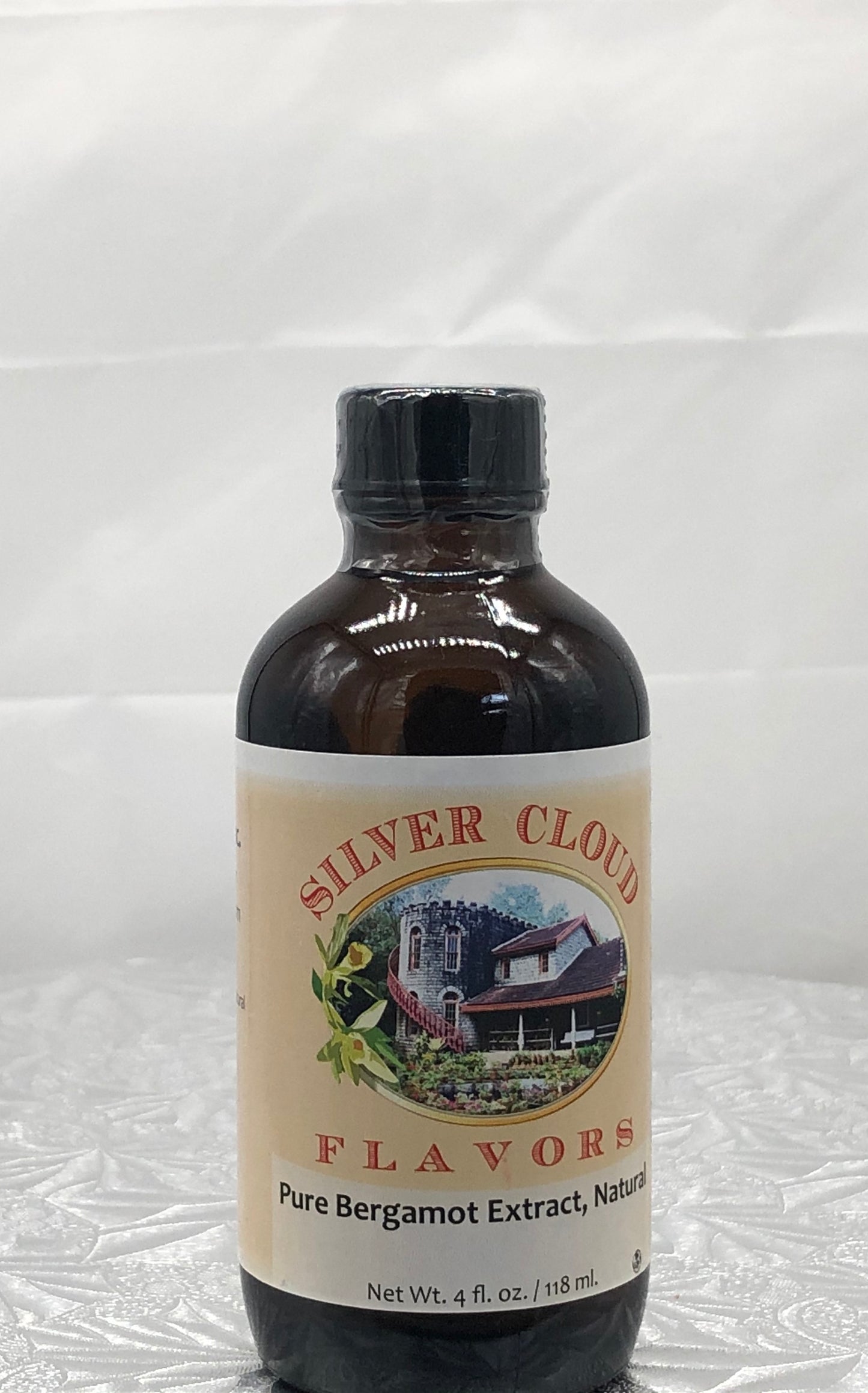 Pure Bergamot Extract, 4oz, Silver Cloud