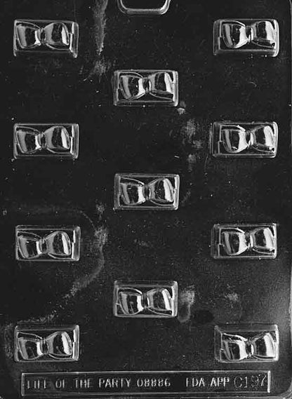 Gift Package with Bow Chocolate Mold
