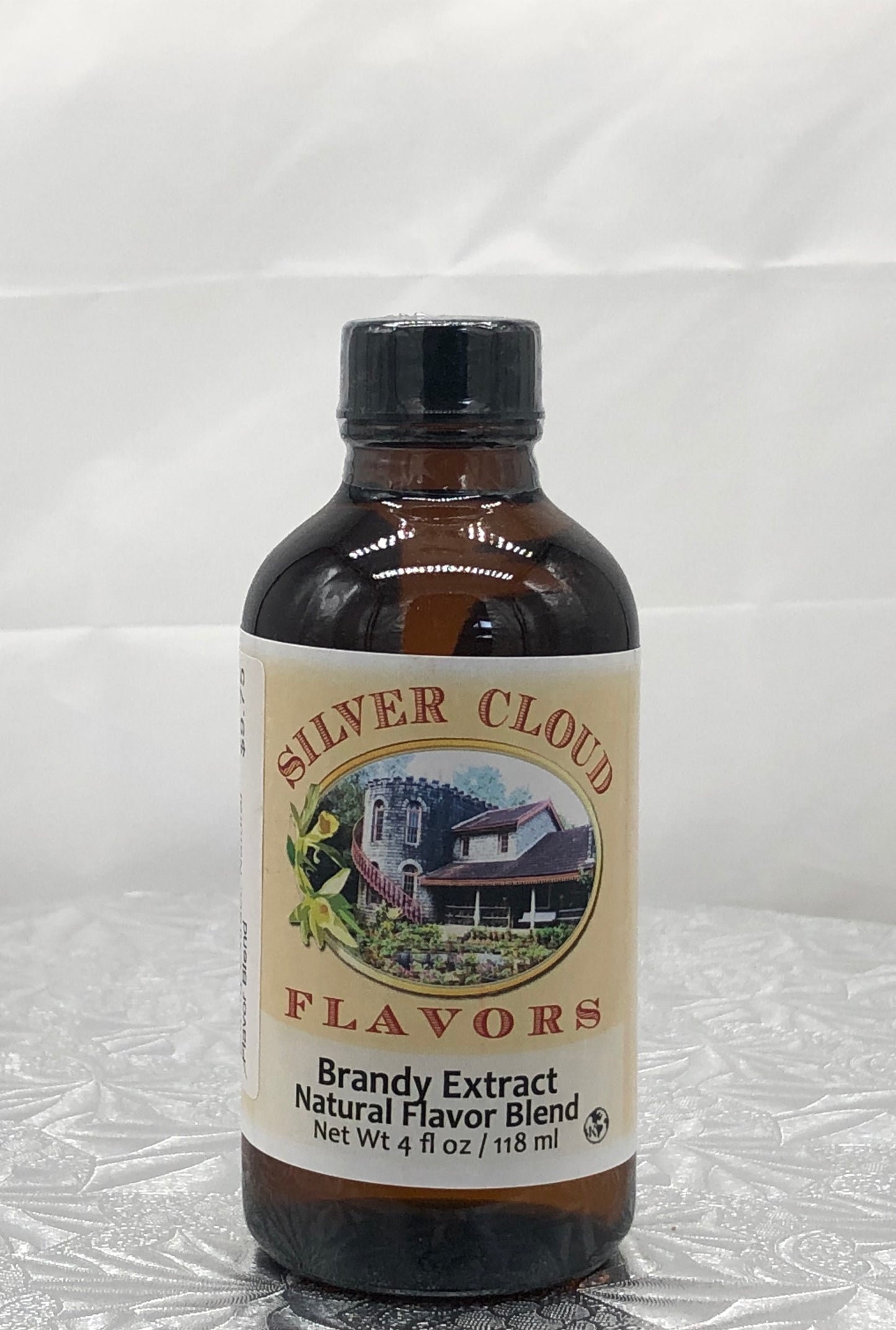 Brandy Extract Natural Flavor Blend, 4oz, Silver Cloud