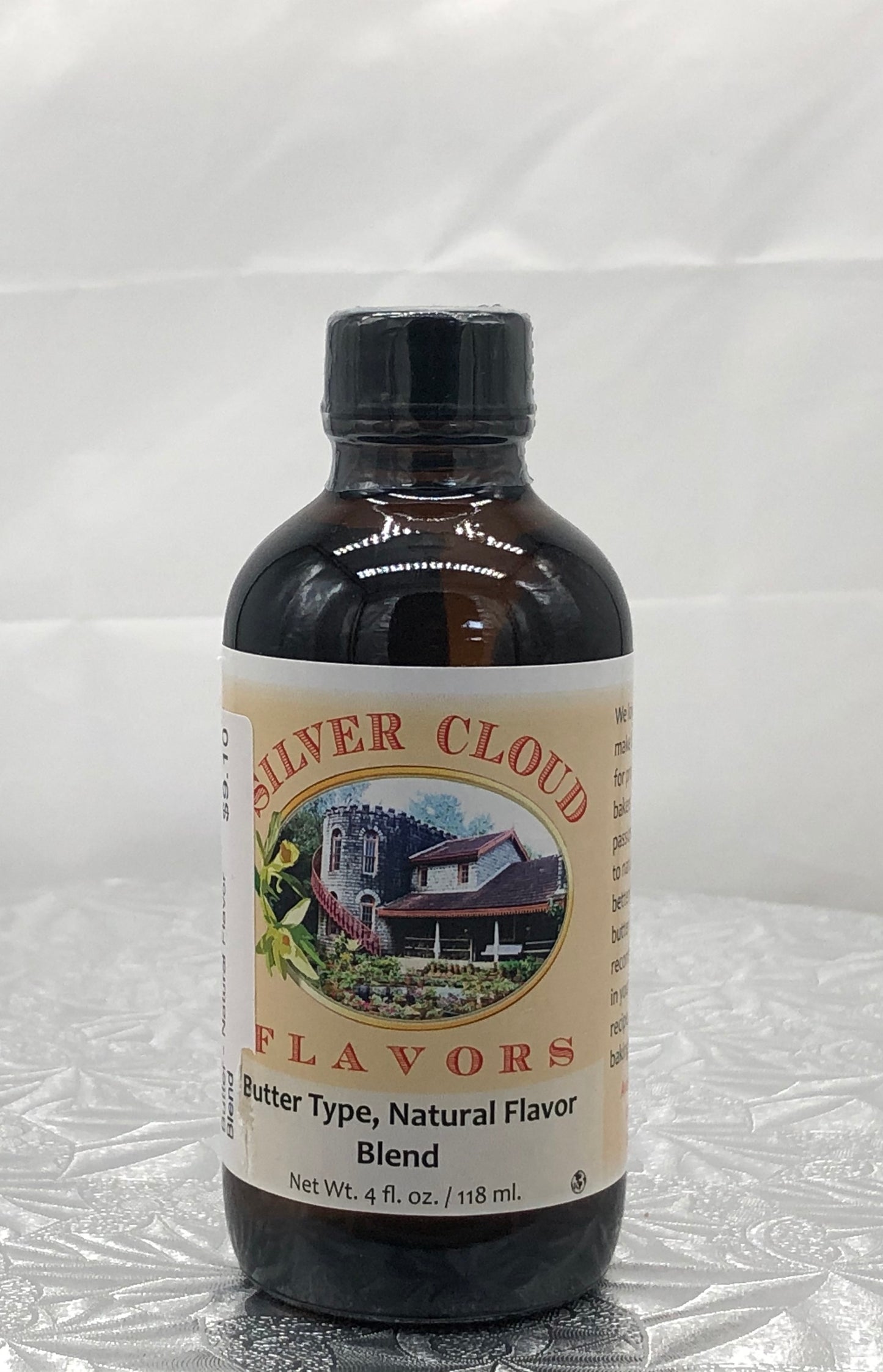 Butter Natural Flavor Blend, 4oz, Silver Cloud