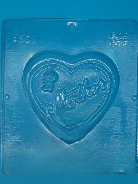 Heart with Mother Chocolate Mold