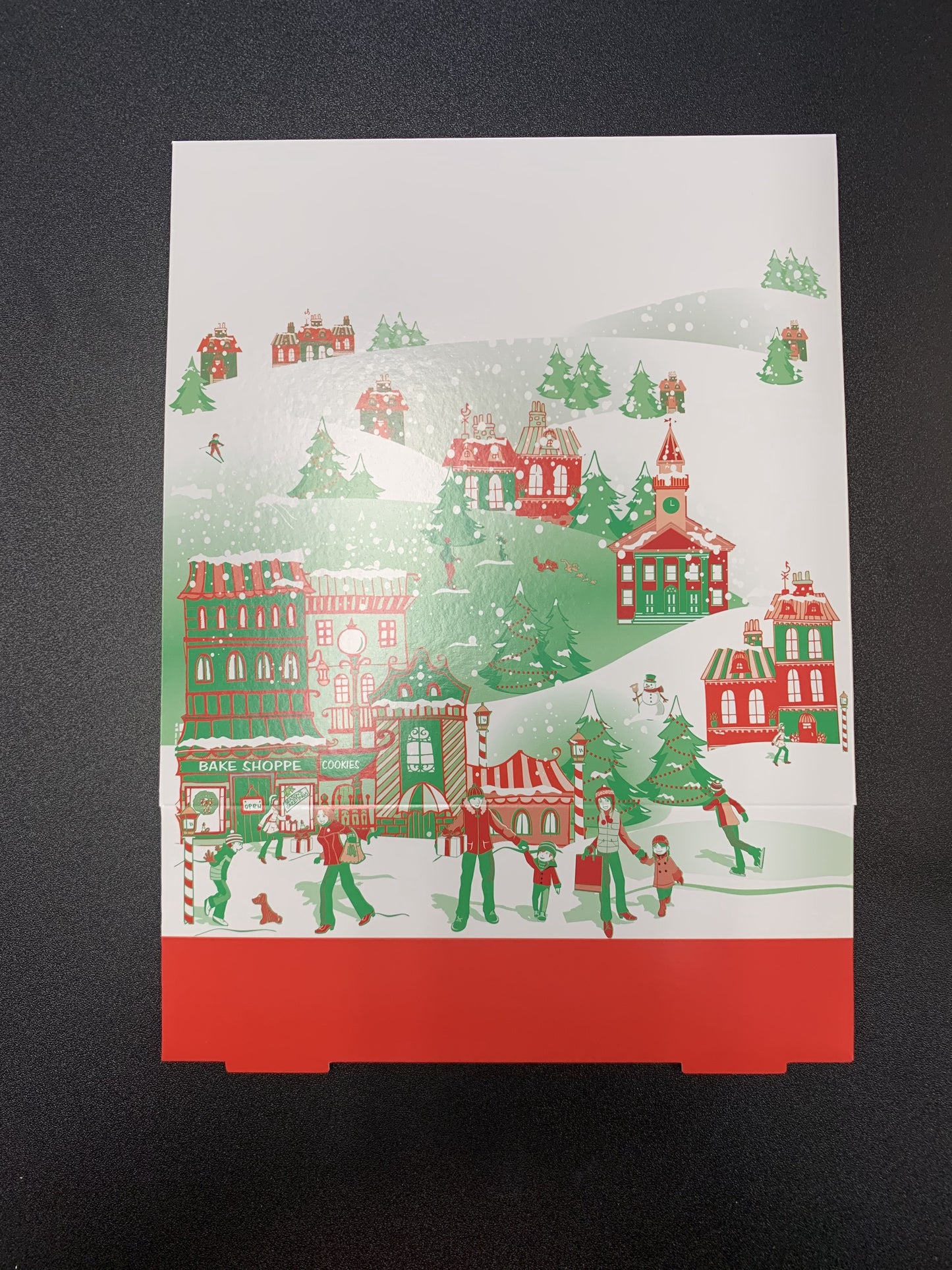 Festaville Christmas Pie Box - 8x8x3 (No Window)