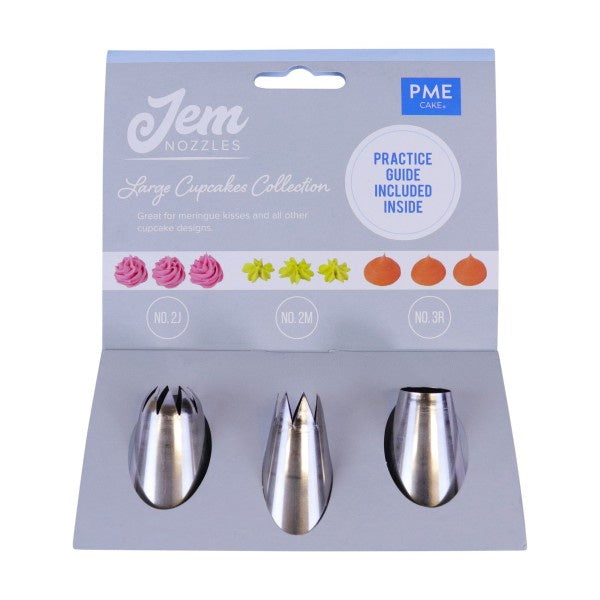 JEM Piping Tubes Large Cupcakes Collection