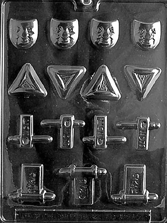 Jewish Items Chocolate Mold