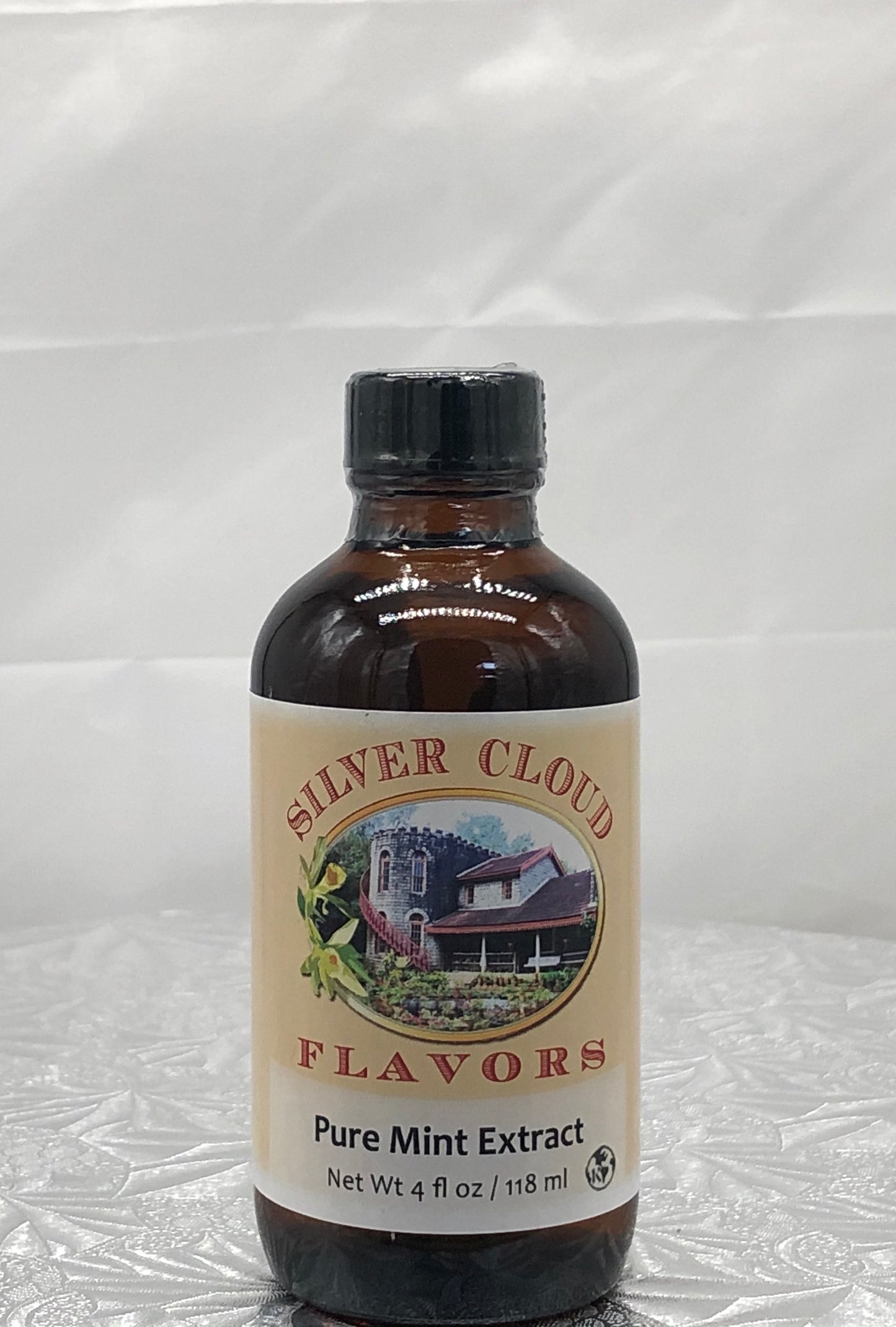 Pure Mint Extract, 4oz, Silver Cloud