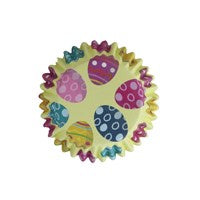 Easter Egg, Foil-Lined Cupcake Liners - 30 Liners