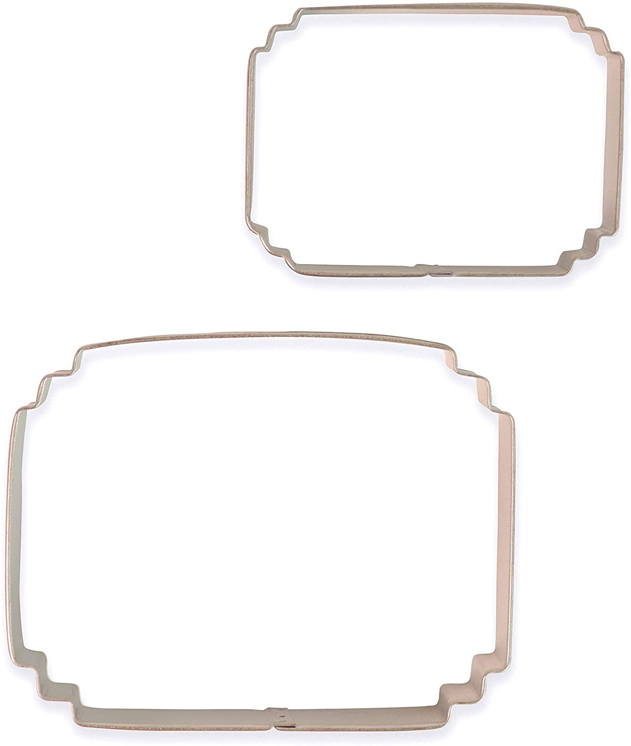 PME Rectangular Plaque Cookie Cutter - Set of 2 Cookie Cutters