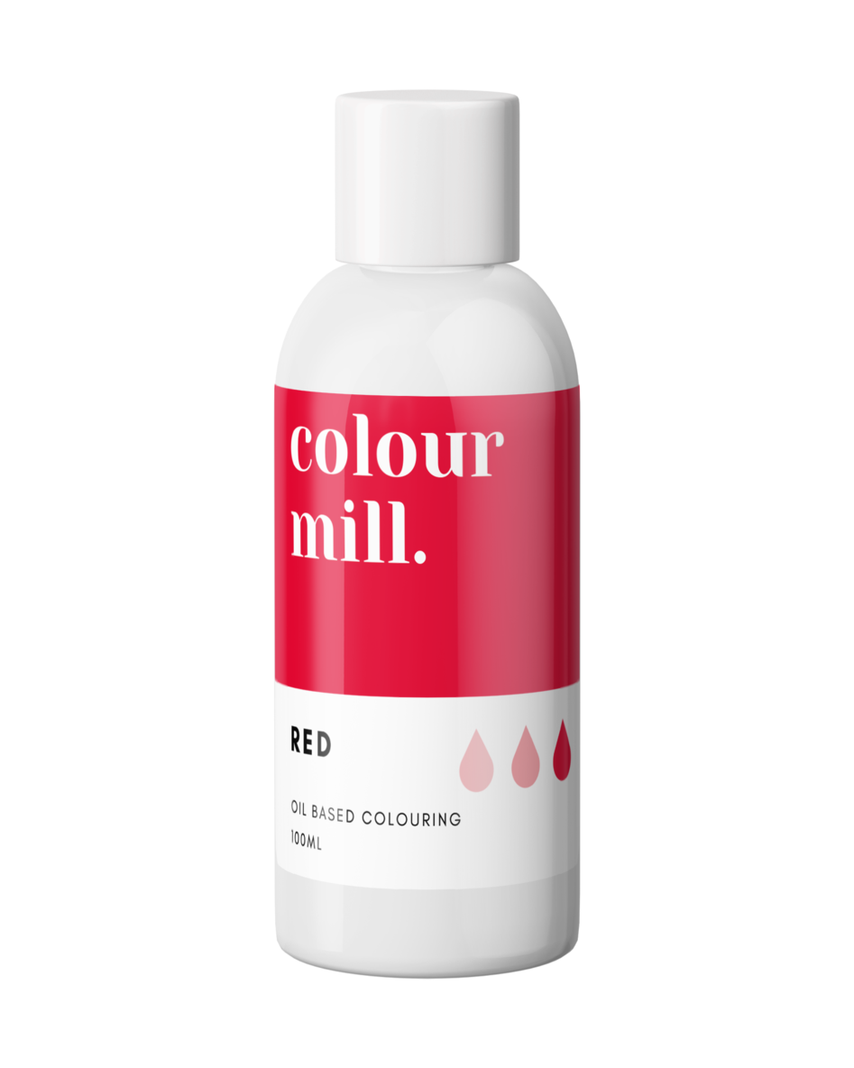 Red, 100ml, Colour Mill Oil Based Colouring