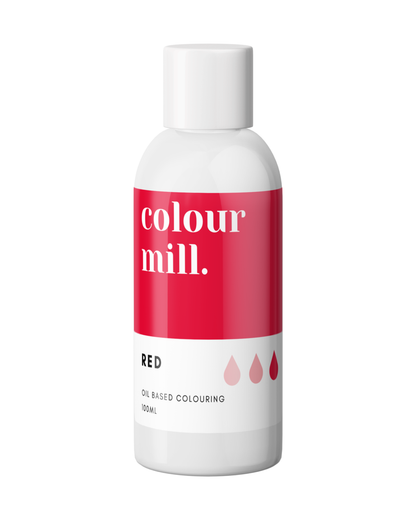 Red, 100ml, Colour Mill Oil Based Colouring