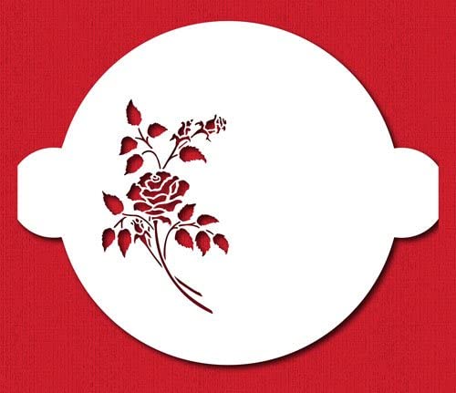 Rose Spray Cake Top Stencil