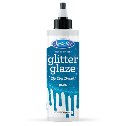 Blue Glitter Glaze