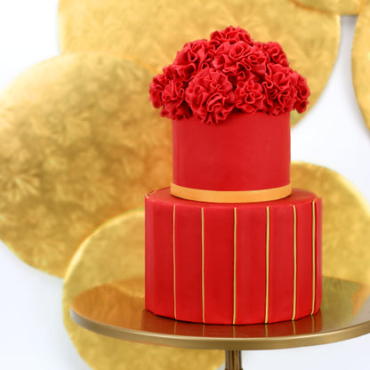 2lbs Red, Satin Ice Fondant