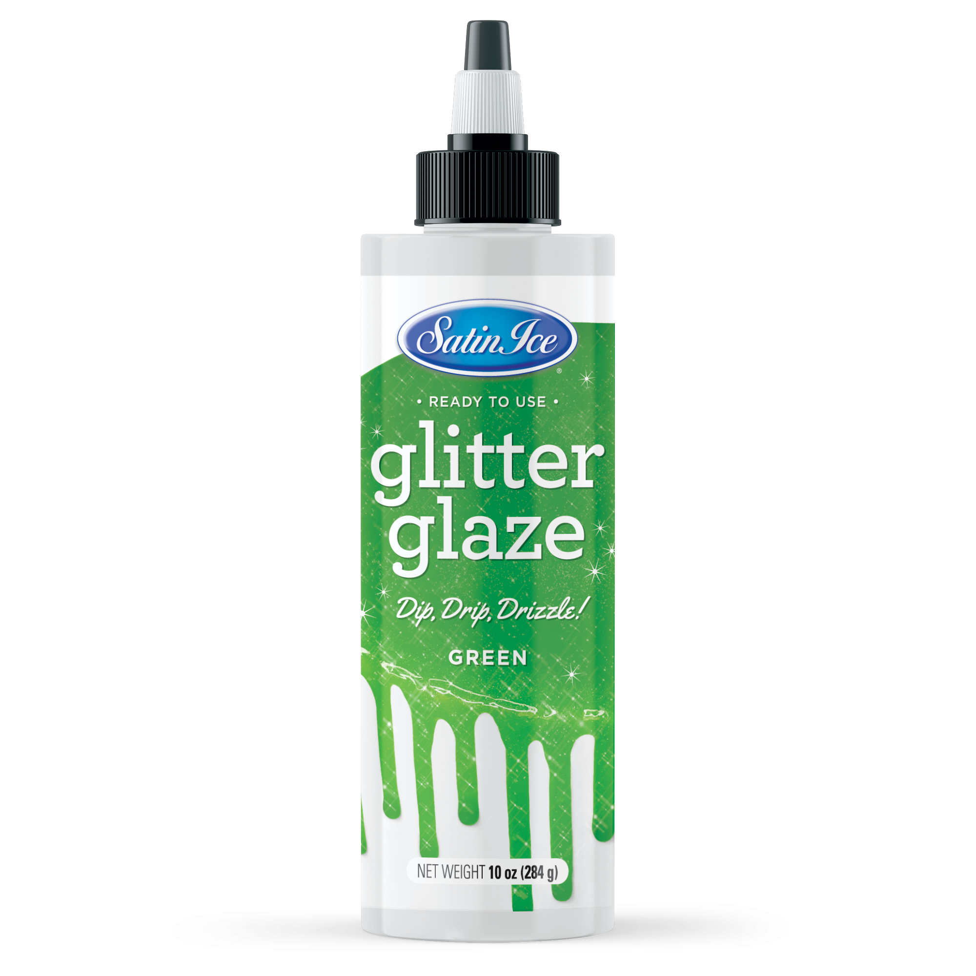 Green Glitter Glaze