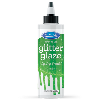 Green Glitter Glaze