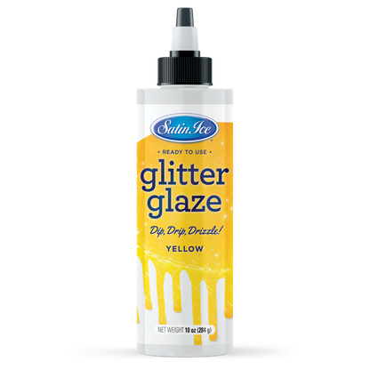 Yellow Glitter Glaze