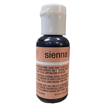 Sienna, Chefmaster Liqua-Gel Food Color, .70oz
